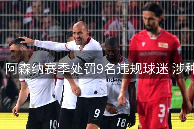 阿森纳赛季处罚9名违规球迷 涉种族歧视等多项不当行为